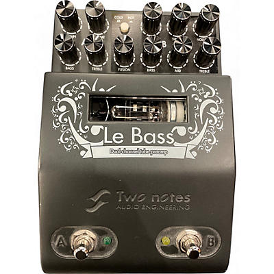 Two Notes AUDIO ENGINEERING Used Two Notes AUDIO ENGINEERING Le Bass Dual Channel Tube Bass Preamp