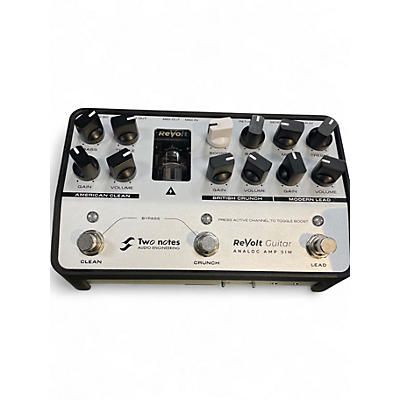 Used Two Notes AUDIO ENGINEERING REVOLT ANALOG AMP SIM Guitar Preamp