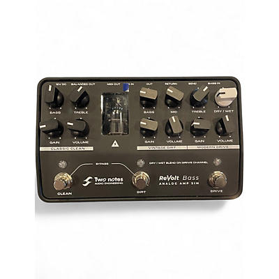 Used Two Notes AUDIO ENGINEERING REVOLT BASS Tube Bass Preamp