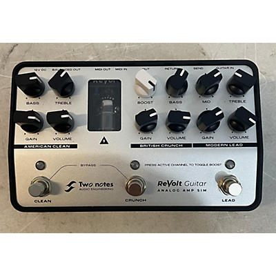 Two Notes Audio Engineering Used Two Notes AUDIO ENGINEERING REVOLT GUITAR ANALOG AMP SIM Effect Processor