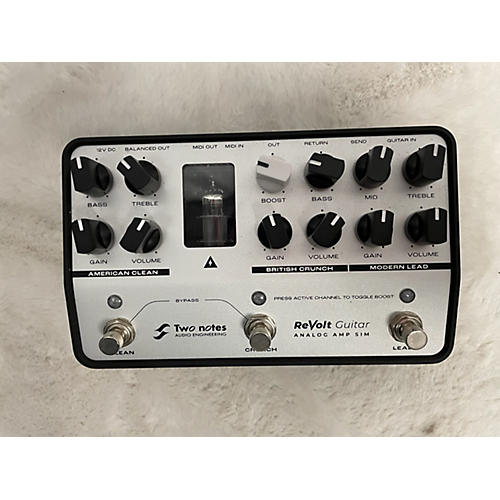 Two Notes Audio Engineering Used Two Notes AUDIO ENGINEERING REVOLT GUITAR ANALOG AMP SIM Pedal