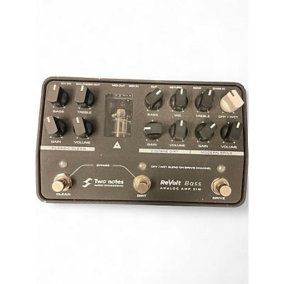 Used Two Notes AUDIO ENGINEERING ReVolt Bass Analong Amp Sim Bass Amp Head