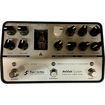 Used Two Notes AUDIO ENGINEERING ReVolt Guitar Preamp