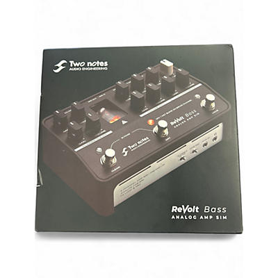 Used Two Notes AUDIO ENGINEERING Revolt Bass Analog Amp Sim Tube Bass Preamp