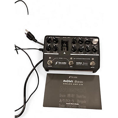 Used Two Notes AUDIO ENGINEERING Revolt Bass Analog Amp Sim Tube Bass Preamp