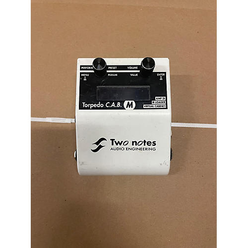 Two Notes AUDIO ENGINEERING Used Two Notes AUDIO ENGINEERING TORPEDO C.A.B Effect Pedal