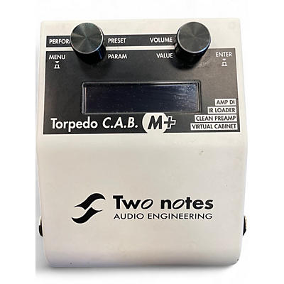 Used Two Notes AUDIO ENGINEERING TORPEDO C.A.B M+ Guitar Cabinet