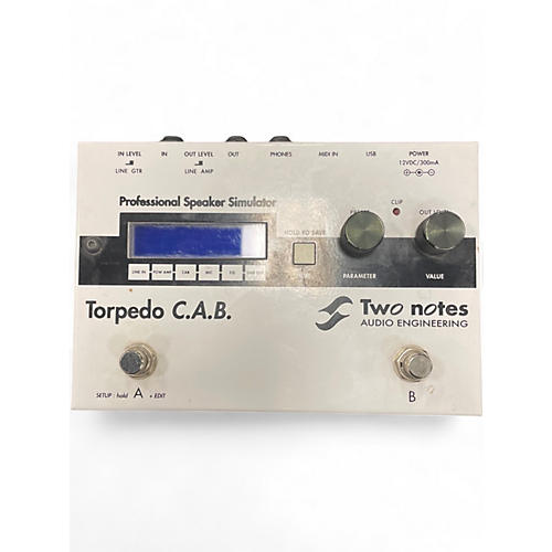 Used Two Notes AUDIO ENGINEERING TORPEDO C.A.B Pedal