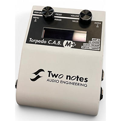 Used Two Notes AUDIO ENGINEERING TORPEDO C.A.B. Bass Effect Pedal