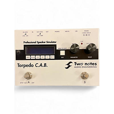 Used Two Notes AUDIO ENGINEERING TORPEDO C.A.B. Effect Processor