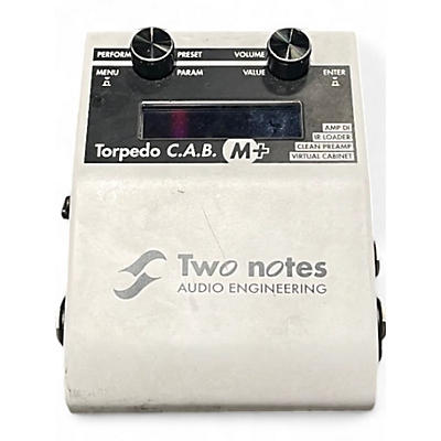 Used Two Notes AUDIO ENGINEERING TORPEDO C.A.B. Guitar Preamp