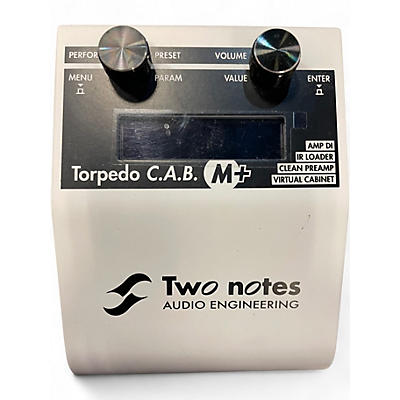 Used Two Notes AUDIO ENGINEERING TORPEDO C.A.B. M+ Effect Pedal