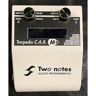 Two Notes AUDIO ENGINEERING Used Two Notes AUDIO ENGINEERING TORPEDO C.A.B. M+ Pedal