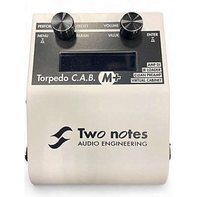 Used Two Notes AUDIO ENGINEERING TORPEDO C.A.B. M+ Pedal