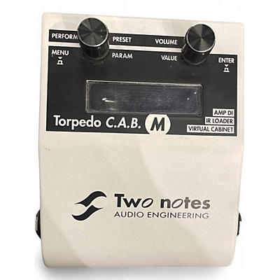 Used Two Notes AUDIO ENGINEERING TORPEDO C.A.B. Pedal