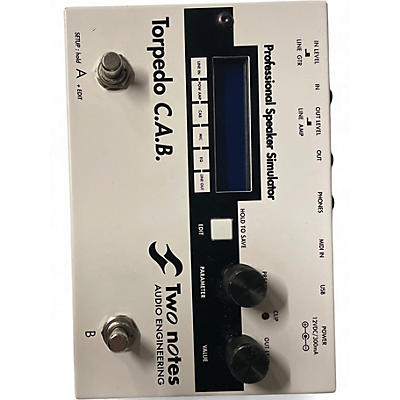 Used Two Notes AUDIO ENGINEERING TORPEDO C.A.B. Pedal