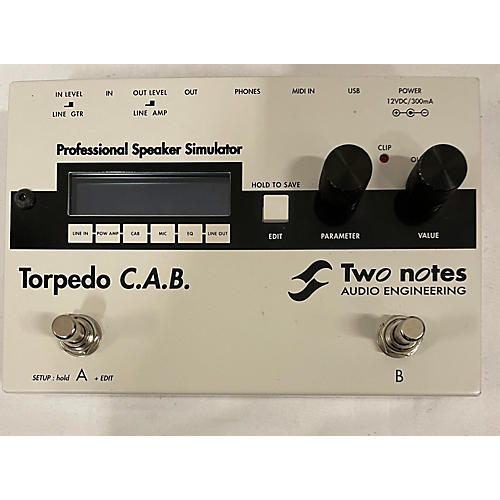 Two Notes AUDIO ENGINEERING Used Two Notes AUDIO ENGINEERING TORPEDO CAB Direct Box