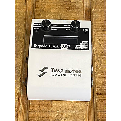 Two Notes Audio Engineering Used Two Notes AUDIO ENGINEERING TORPEDO CAB Effect Pedal