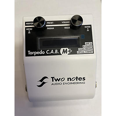 Two Notes AUDIO ENGINEERING Used Two Notes AUDIO ENGINEERING TORPEDO CAB M+ Audio Interface