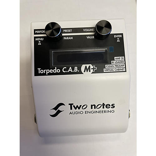 Two Notes AUDIO ENGINEERING Used Two Notes AUDIO ENGINEERING TORPEDO CAB M+ Audio Interface