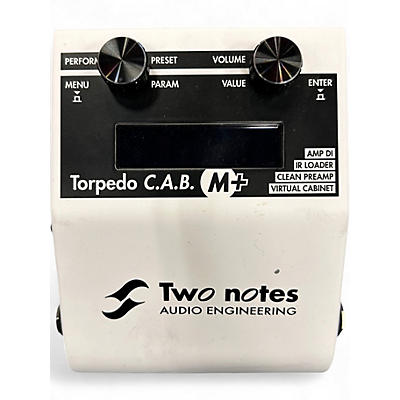 Used Two Notes AUDIO ENGINEERING TORPEDO CAB M+ Effect Pedal