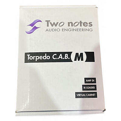 Used Two Notes AUDIO ENGINEERING TORPEDO CAB M Guitar Preamp