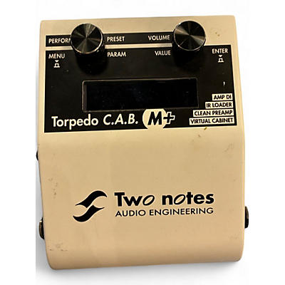 Used Two Notes AUDIO ENGINEERING TORPEDO CAB M+ Guitar Preamp