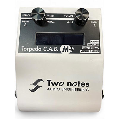 Used Two Notes AUDIO ENGINEERING TORPEDO CAB M PLUS Guitar Power Amp