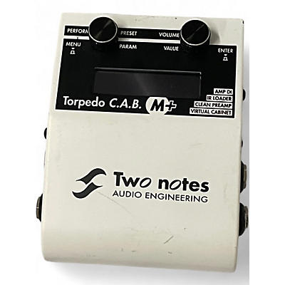Used Two Notes AUDIO ENGINEERING TORPEDO CAB M PLUS Guitar Preamp