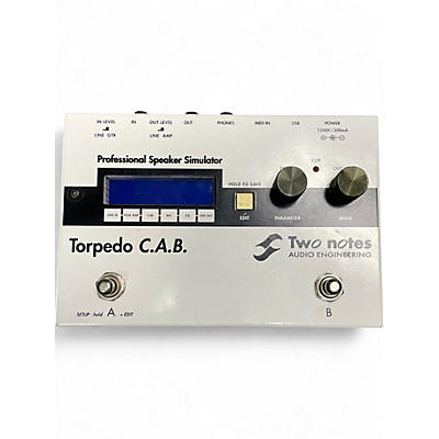 Used Two Notes AUDIO ENGINEERING TORPEDO CAB Pedal
