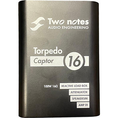 Two Notes AUDIO ENGINEERING Used Two Notes AUDIO ENGINEERING TORPEDO CAPTOR 16 Direct Box