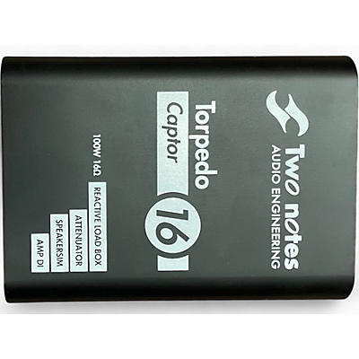 Used Two Notes AUDIO ENGINEERING TORPEDO CAPTOR 16 Direct Box