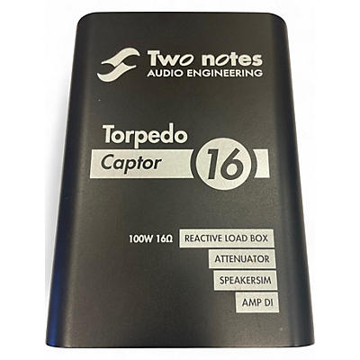 Used Two Notes AUDIO ENGINEERING TORPEDO CAPTOR 16 Power Attenuator