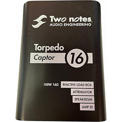 Used Two Notes AUDIO ENGINEERING TORPEDO CAPTOR 16 Power Attenuator