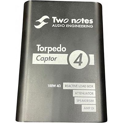 Used Two Notes AUDIO ENGINEERING TORPEDO CAPTOR 4 Power Attenuator