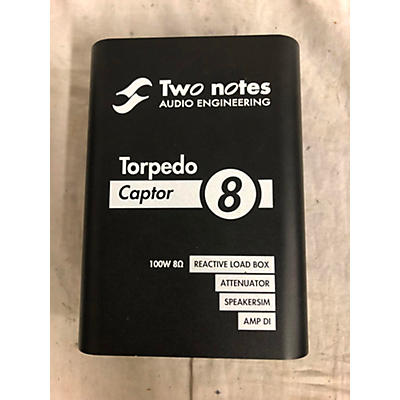 Two Notes AUDIO ENGINEERING Used Two Notes AUDIO ENGINEERING TORPEDO CAPTOR 8 OHM Power Attenuator