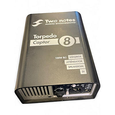 Used Two Notes AUDIO ENGINEERING TORPEDO CAPTOR 8 OHM Power Attenuator