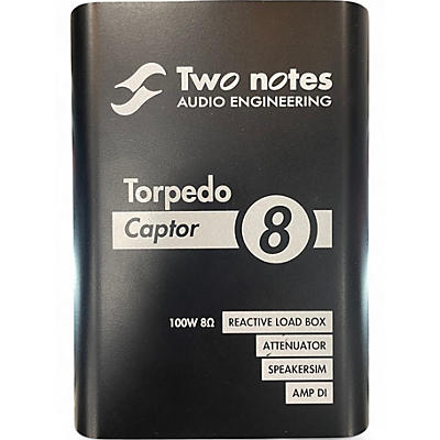 Used Two Notes AUDIO ENGINEERING TORPEDO CAPTOR Power Attenuator