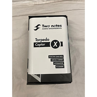 Two Notes AUDIO ENGINEERING Used Two Notes AUDIO ENGINEERING TORPEDO CAPTOR X Effect Pedal