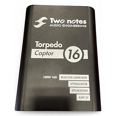 Used Two Notes AUDIO ENGINEERING TORPEDO CAPTOR X Power Attenuator
