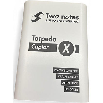 Used Two Notes AUDIO ENGINEERING TORPEDO CAPTOR X Power Attenuator