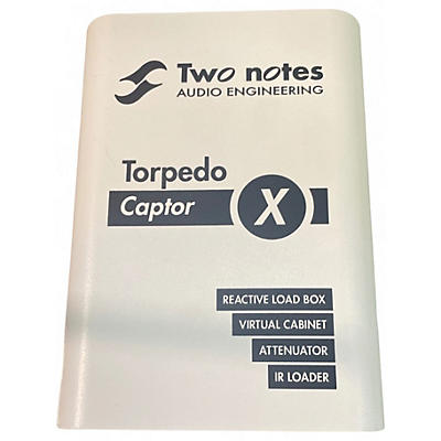 Used Two Notes AUDIO ENGINEERING TORPEDO CAPTOR X Power Attenuator