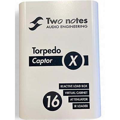 Used Two Notes AUDIO ENGINEERING TORPEDO CAPTOR X Power Attenuator