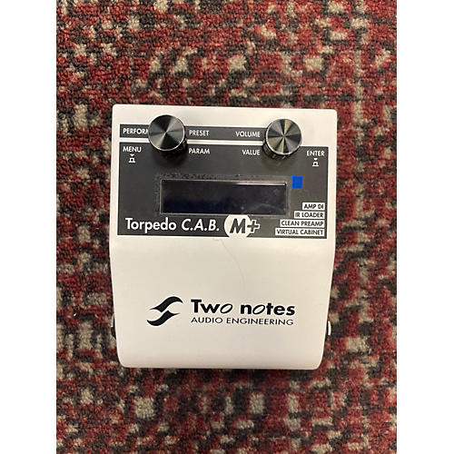 Two Notes Audio Engineering Used Two Notes AUDIO ENGINEERING Torpedo C.A.B M+ Bass Effect Pedal