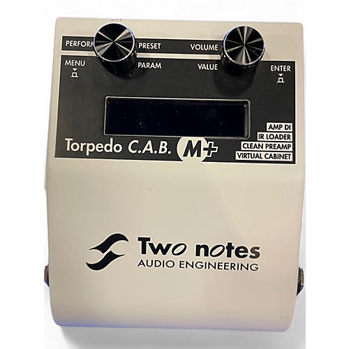 Used Two Notes AUDIO ENGINEERING Torpedo C.A.B M+ Speaker Simulator Guitar Cabinet