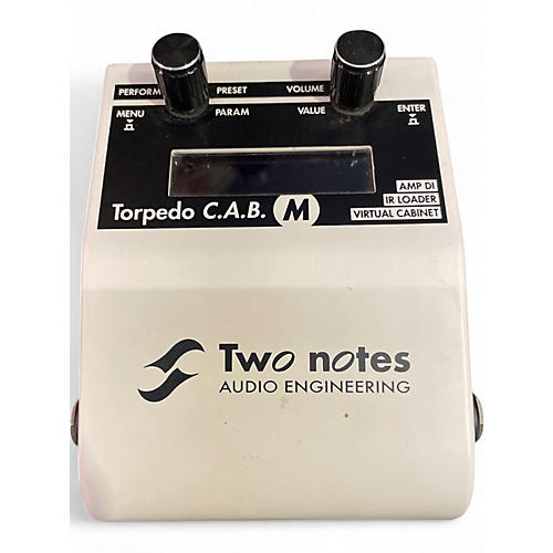 Used Two Notes AUDIO ENGINEERING Torpedo C.A.B. Effect Processor