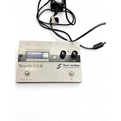 Used Two Notes AUDIO ENGINEERING Torpedo C.A.B. Guitar Cabinet