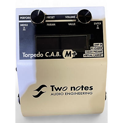 Used Two Notes AUDIO ENGINEERING Torpedo C.A.B. M+ Guitar Preamp