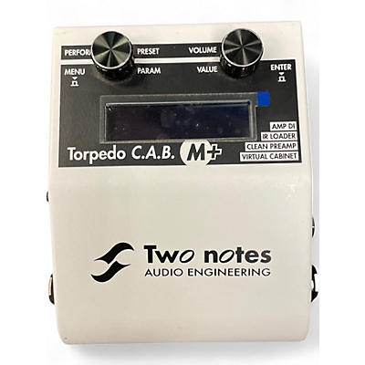 Used Two Notes AUDIO ENGINEERING Torpedo C.A.B. M+ Guitar Preamp