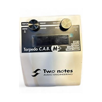 Two Notes AUDIO ENGINEERING Used Two Notes AUDIO ENGINEERING Torpedo C.A.B. M+ Pedal